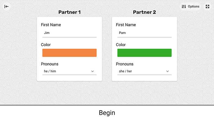 Couple's Questions Tool Preview 1