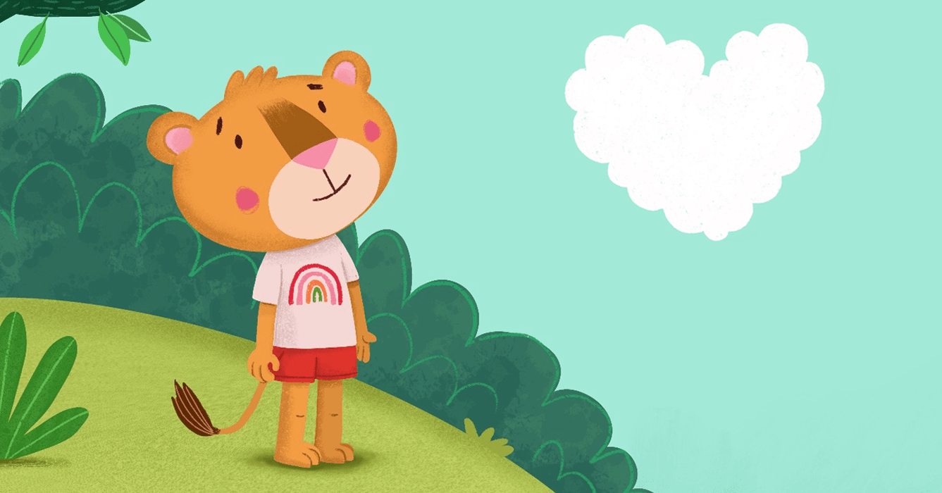 The Little Lion Who Lost Someone Interactive Therapist Aid