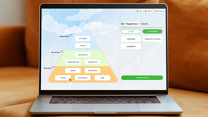 My Pyramid of Needs Tool Preview 1