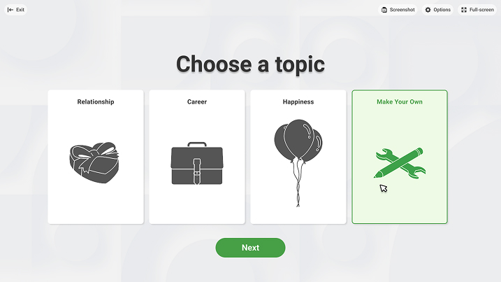 My Pyramid of Needs Tool Preview 2