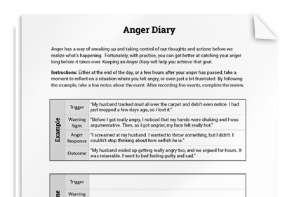 Anger Diary