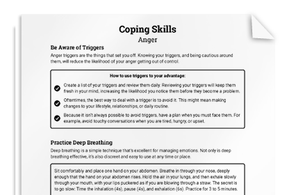Coping Skills: Anger