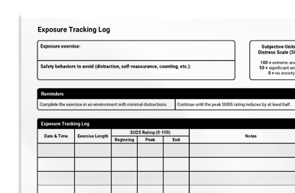 Exposure Tracking Log