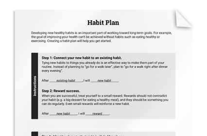 Habit Plan