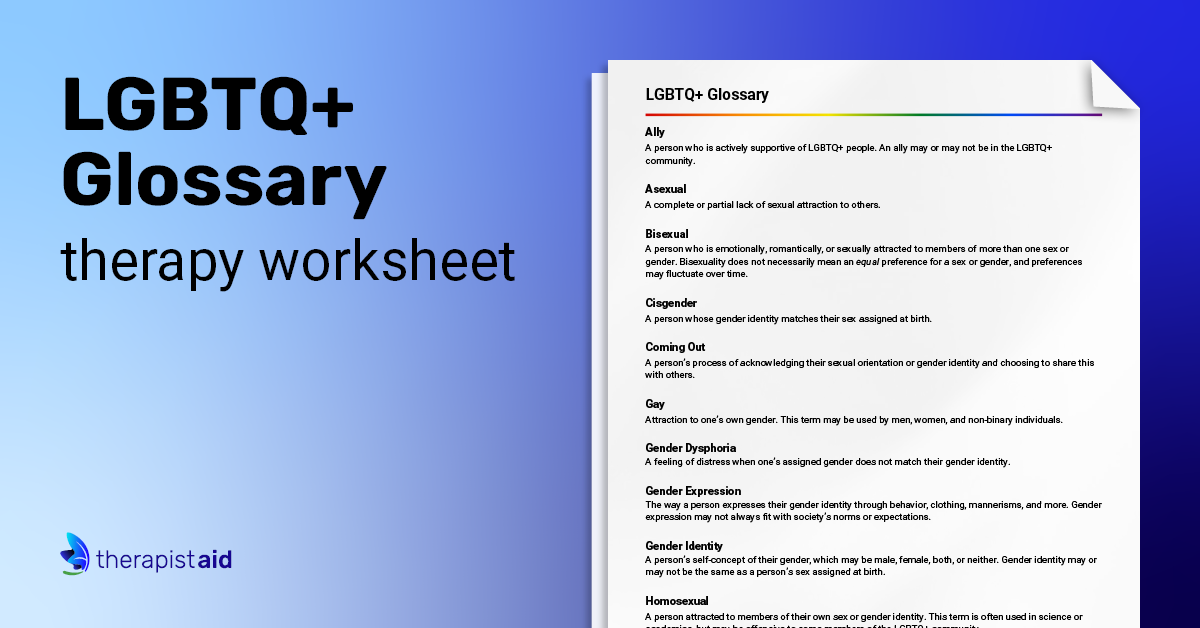 Quiz & Worksheet - Counseling LGBT People