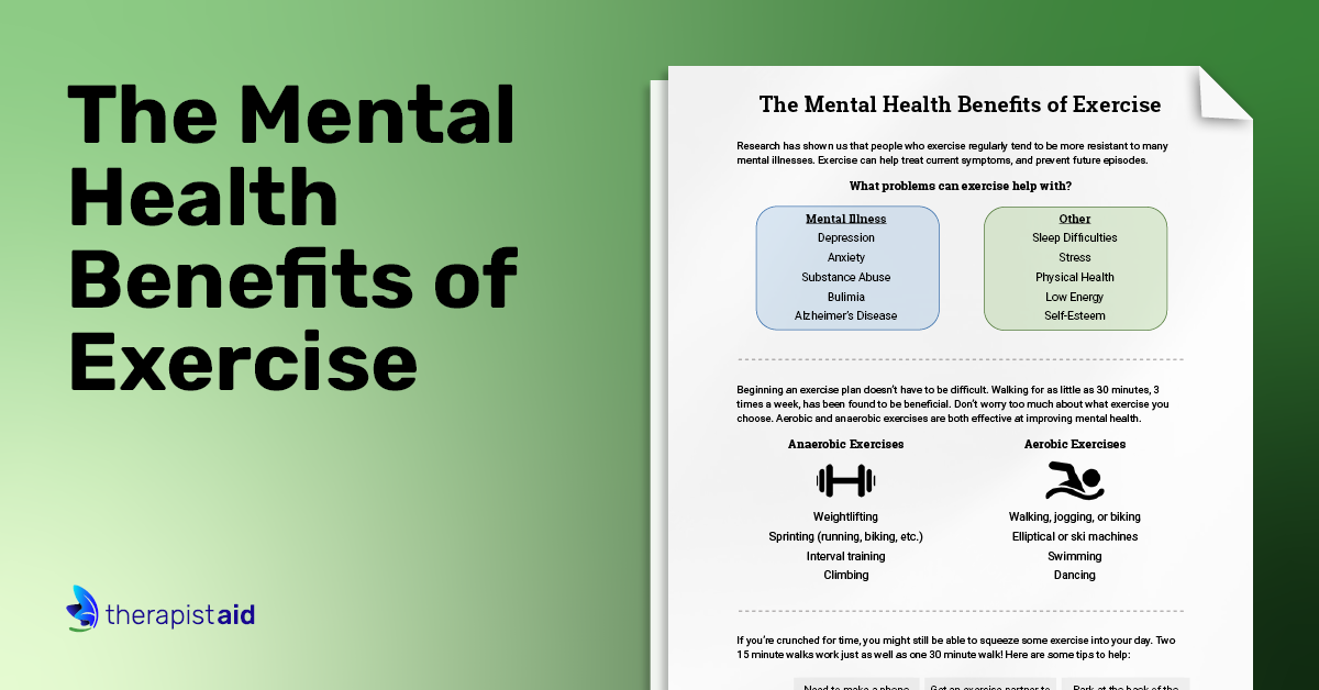 Mental Health Group Exercises 30