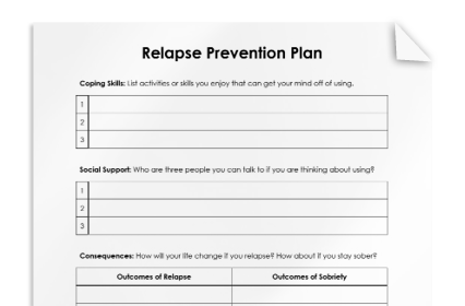 Relapse Prevention Plan (Version 2)